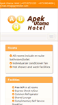 Mobile Screenshot of apekutamahotel.com